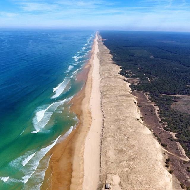 27 kilometres de plages en Côte Landes Nature