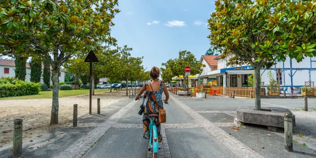 Balade en vélo dans Lit-et-Mixe