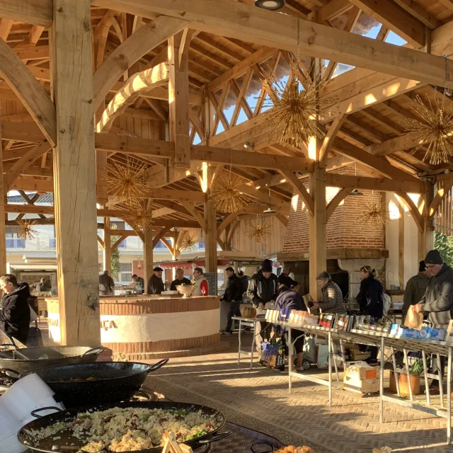 Marché traditionnel à Linxe, les mardis et vendredis
